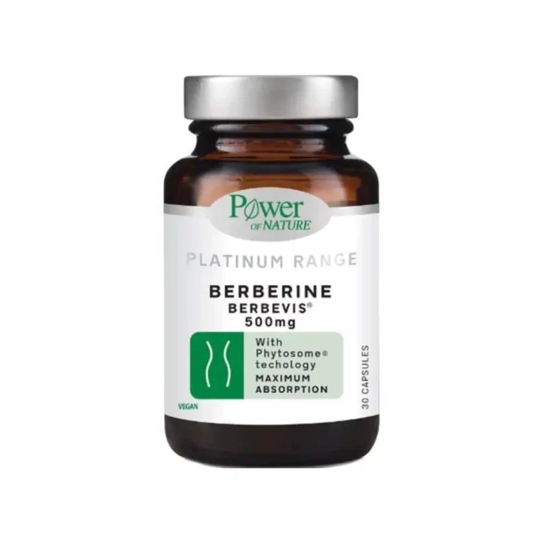 POWER OF NATURE Berberine Berberis 500mg - 30 κάψουλες