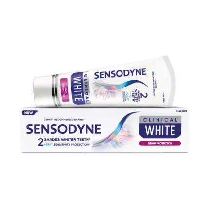SENSODYNE Clinical White Stain Protector Λευκαντική Οδοντόκρεμα για Ευαίσθητα Δόντια - 75ml
