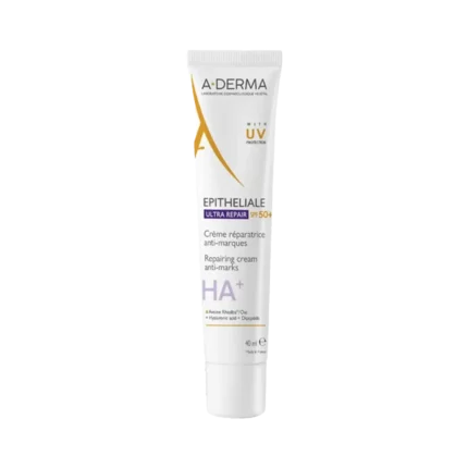 A-DERMA Epitheliale HA+ Ultra Repair SPF 50+ Επανορθωτική Κρέμα - 40ml