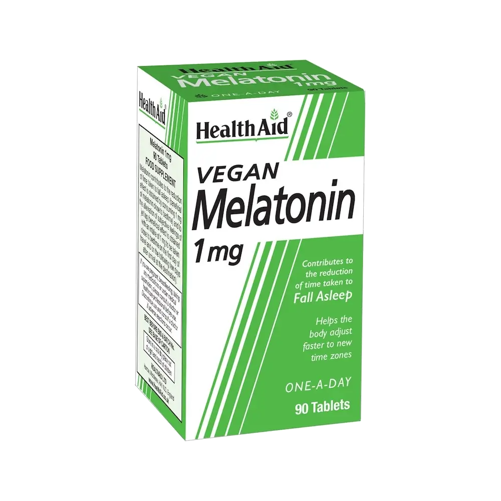 HEALTH AID MELATONIN 1MGR - 90 ΤΑΜΠΛΈΤΕΣ