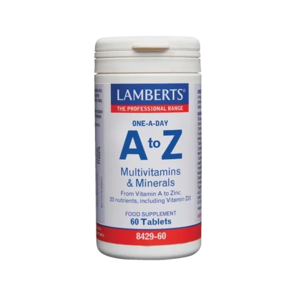 LAMBERTS A to Z Πολυβιταμίνες & Μέταλλα - 20 ταμπλέτες