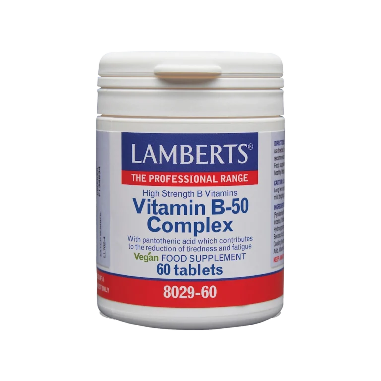 LAMBERTS Vitamin B-50 Complex - 60 ταμπλέτες