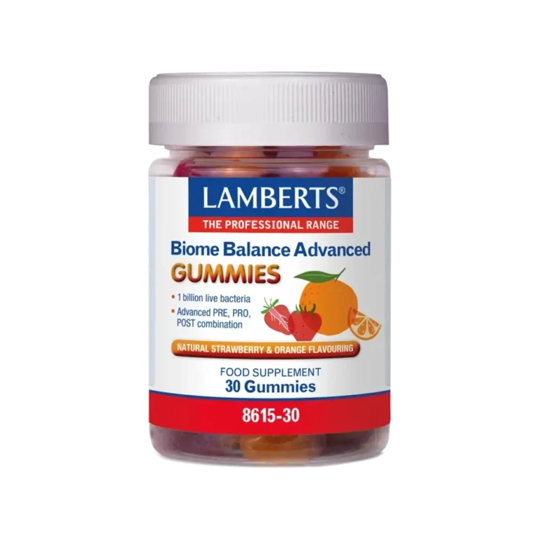 LAMBERTS Biome Balance Gummies Προβιοτικά σε Ζελεδάκια με Φυσική Γεύση Πορτοκάλι - 30 τεμάχια
