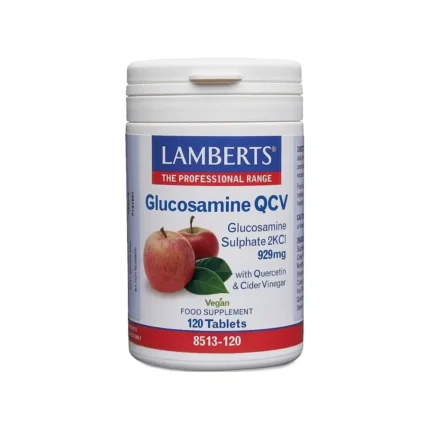 LAMBERTS Glucosamine QCV 929mg Συμπλήρωμα Διατροφής για την Υγεία των Αρθρώσεων - 120 ταμπλέτες