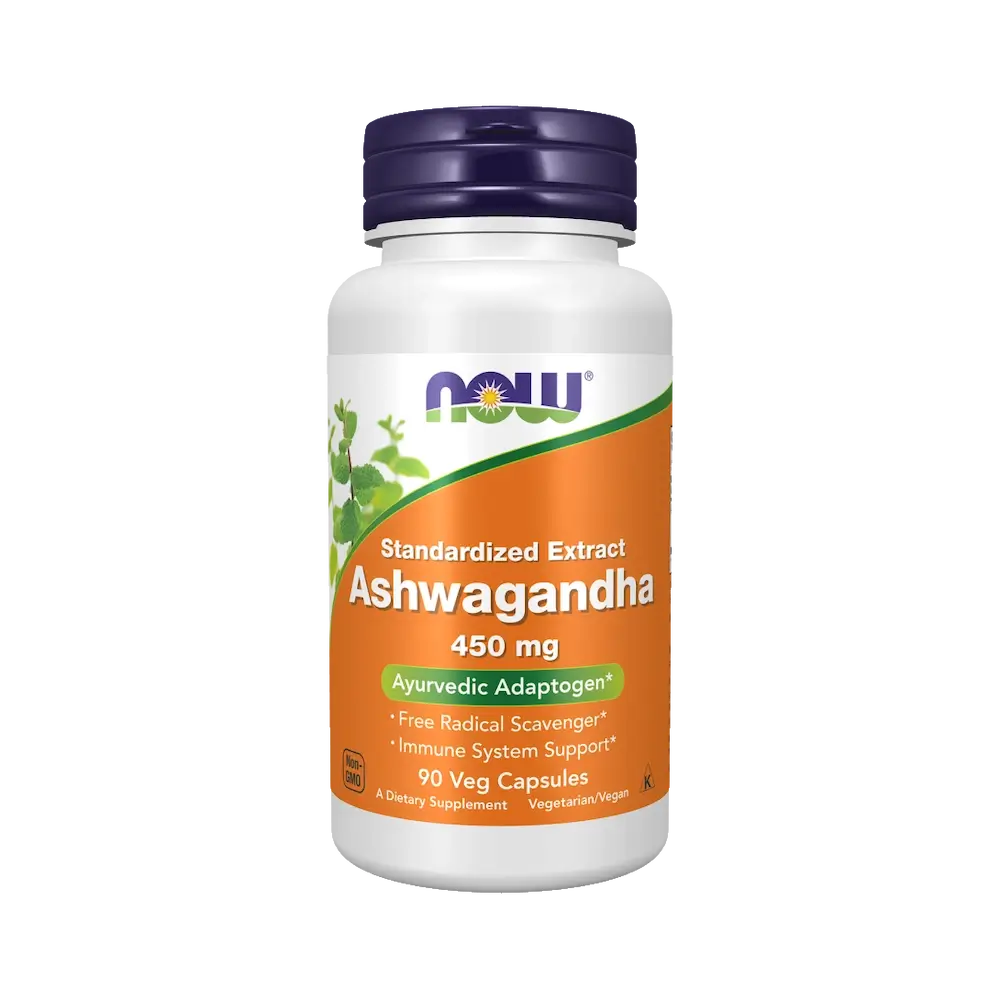 NOW FOODS Ashwagandha Extract 450 mg - 90 φυτικές κάψουλες