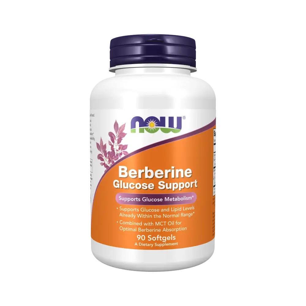 NOW FOODS Berberine Glucose Support - 90 softgels