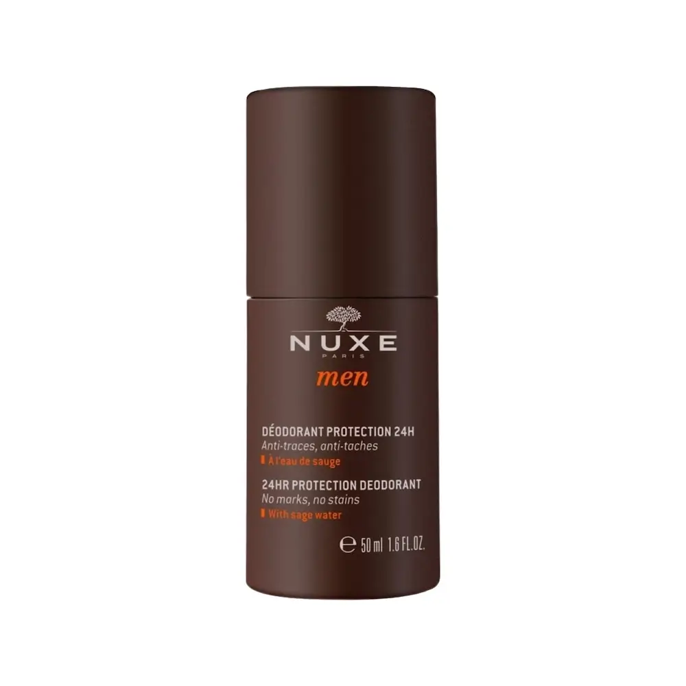 NUXE Men Deodorant Αποσμητικό Roll-On για Άνδρες 24h Προστασίας - 50ml