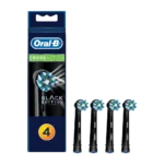 ORAL-B Ανταλλακτικές Κεφαλές Ηλεκτρικής Οδοντόβουρτσας CROSS ACTION Μαύρο Χρώμα - 4 τεμάχια