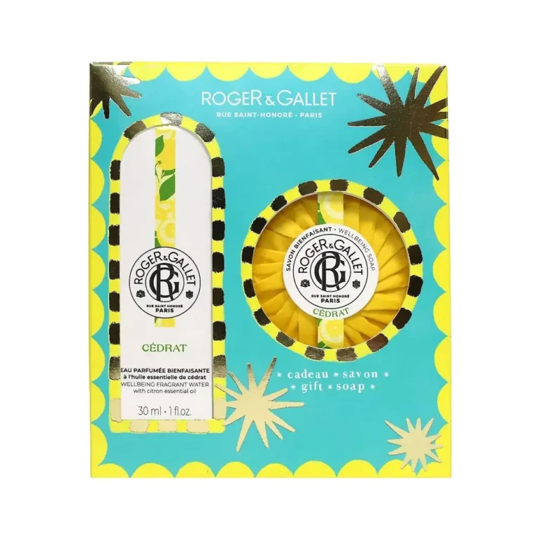 ROGER & GALLET Cedrat Πακέτο με Eau Parfumee Bienfaisante (30ml) & Aναζωογονητικό Σαπούνι (50gr) ΔΩΡΟ