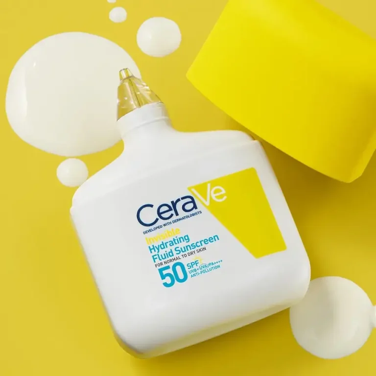 CERAVE Invisible Hydrating Fluid Sunscreen SPF50 Αντηλιακό Προσώπου - 50ml