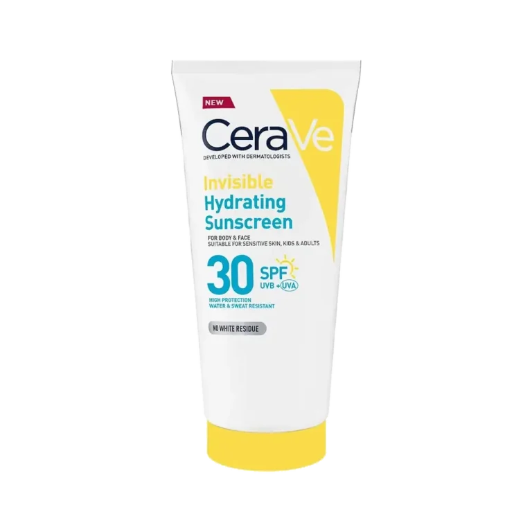 CERAVE Αντηλιακό Invisible Hydrating Sunscreen SPF30​ για Πρόσωπο και Σώμα - 177ml
