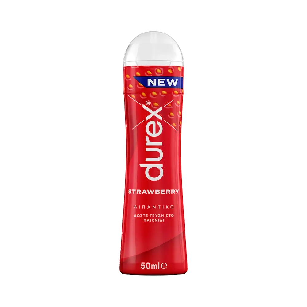 DUREX Strawberry Lube Λιπαντικό με Άρωμα & Γεύση Φράουλα - 50ml