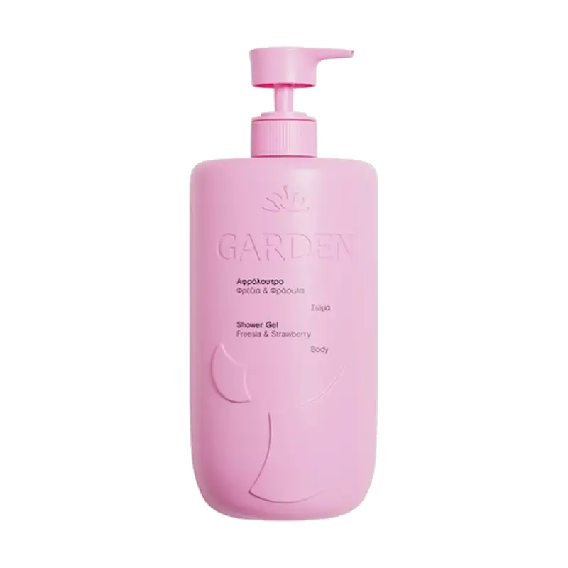 GARDEN Αφρόλουτρο Φρέζια & Φράουλα - 1Lit