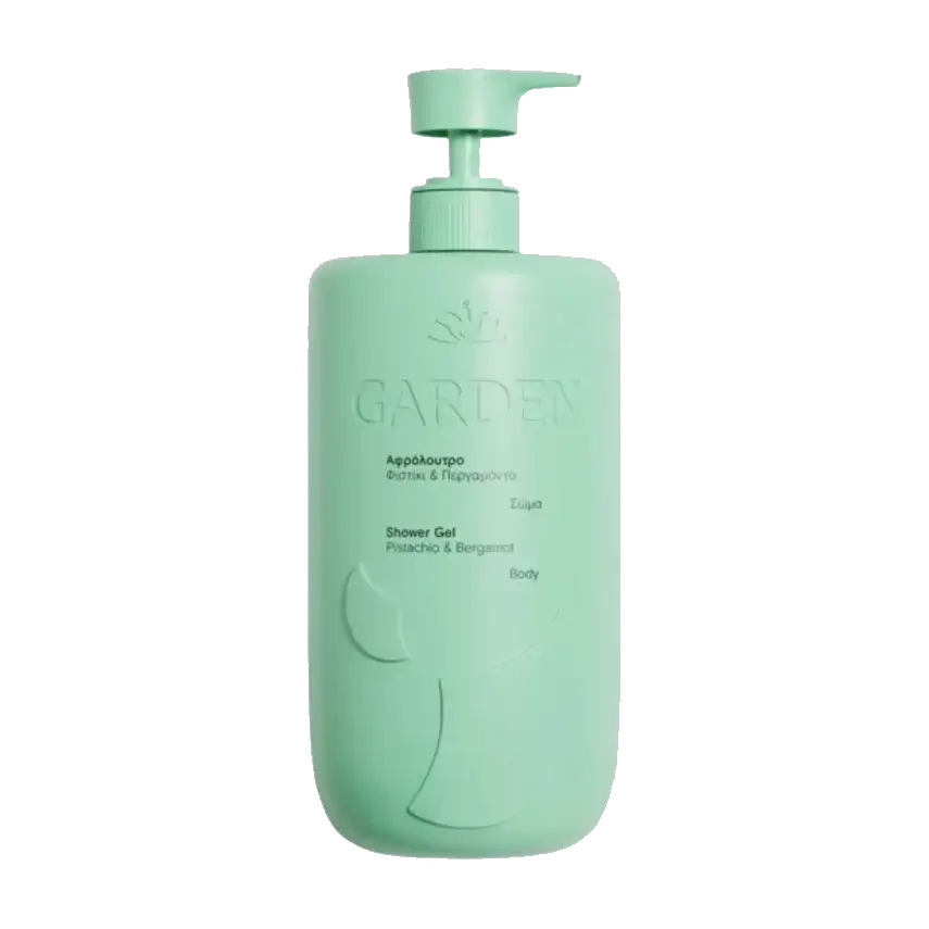 GARDEN Αφρόλουτρο Φυστίκι - Περγαμόντο - 1Lit