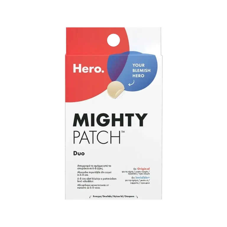 HERO Mighty Patch Duo Επιθέματα Για Σπυράκια - 12 τεμάχια