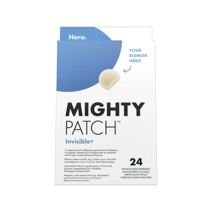 HERO Mighty Patch Invisible+ Επιθέματα Για Σπυράκια - 24 τεμάχια