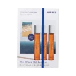 KORRES The Greek Collection Eau De Toilette Lefko (10ml) + Kyma (10ml) + Avgoustos (10ml) ΠΑΚΕΤΟ 3 ΑΡΩΜΑΤΩΝ