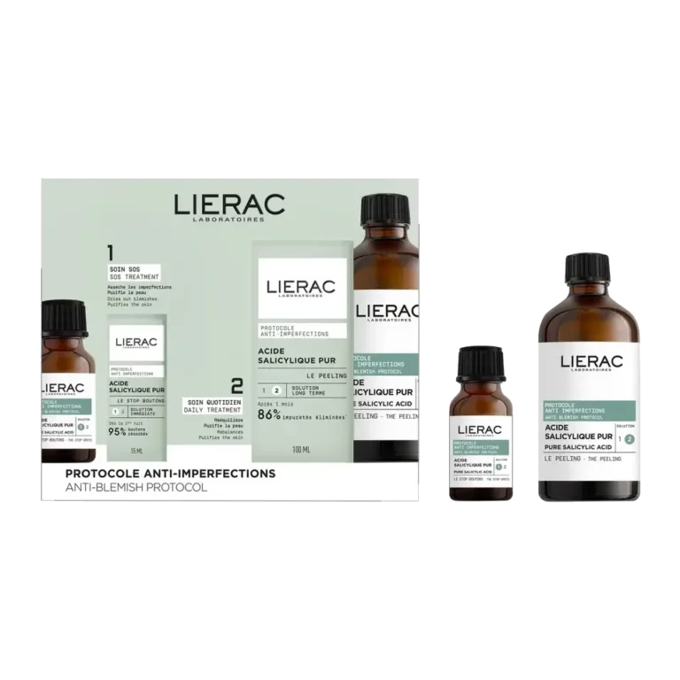 LIERAC Protocole Anti-Imperfection & Anti-Blemish Le Stop Boutons (15ml) + The Peeling (100ml) ΠΑΚΕΤΟ ΠΡΟΣΦΟΡΑΣ