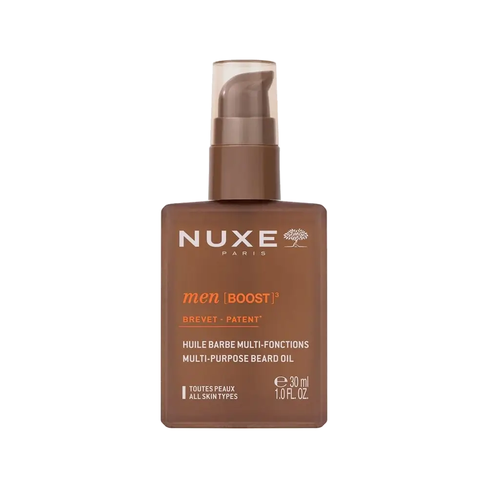 NUXE Men Boost Beard Oil Πολυχρηστικό Έλαιο για τα Μούσι - 30ml
