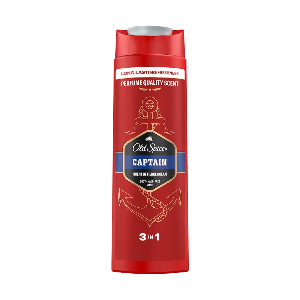 OLD SPICE CAPTAIN Shower Gel Αφρόλουτρο για Άνδρες - 400ml