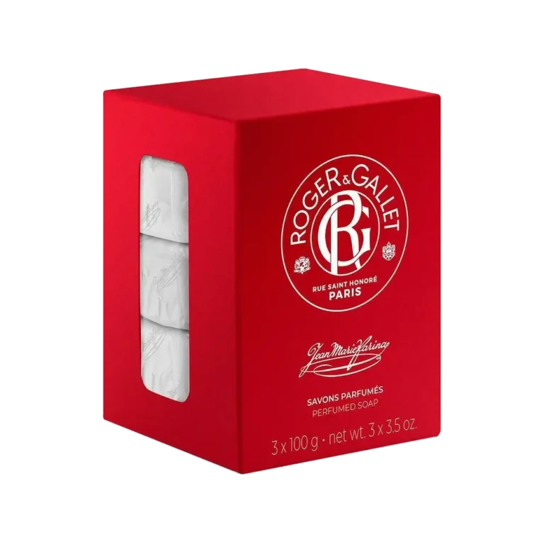 ROGER & GALLET Αρωματικό Σαπούνι Set JEAN MARIE FARINA Soap (3x100gr)