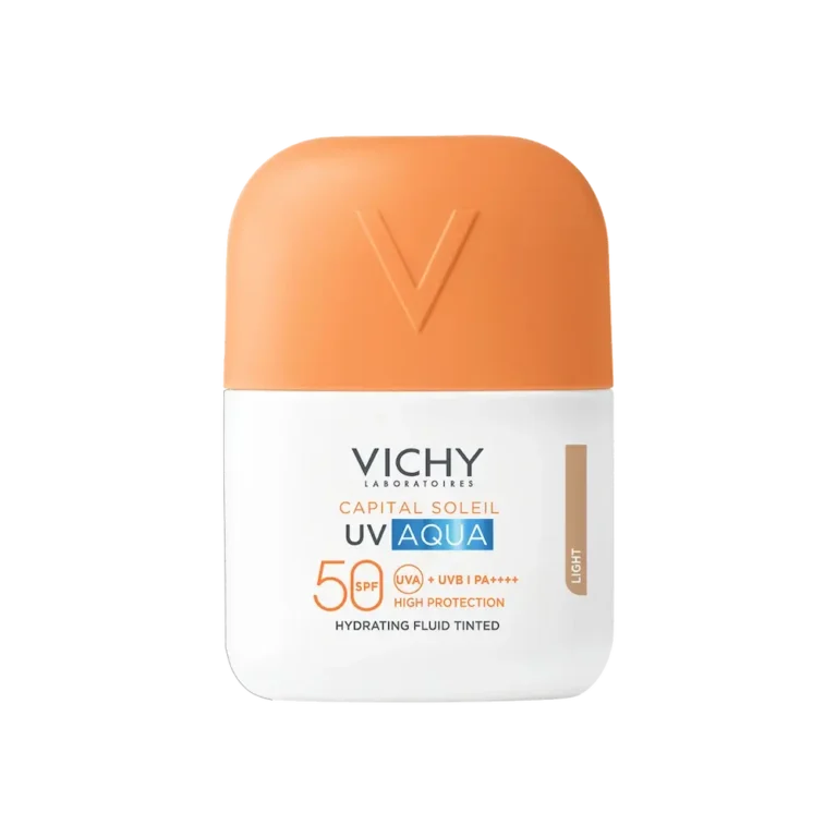 VICHY Capital Soleil UV AQUA SPF 50 με Χρώμα Hydrating Invisible Fluid Tinted - 50ml