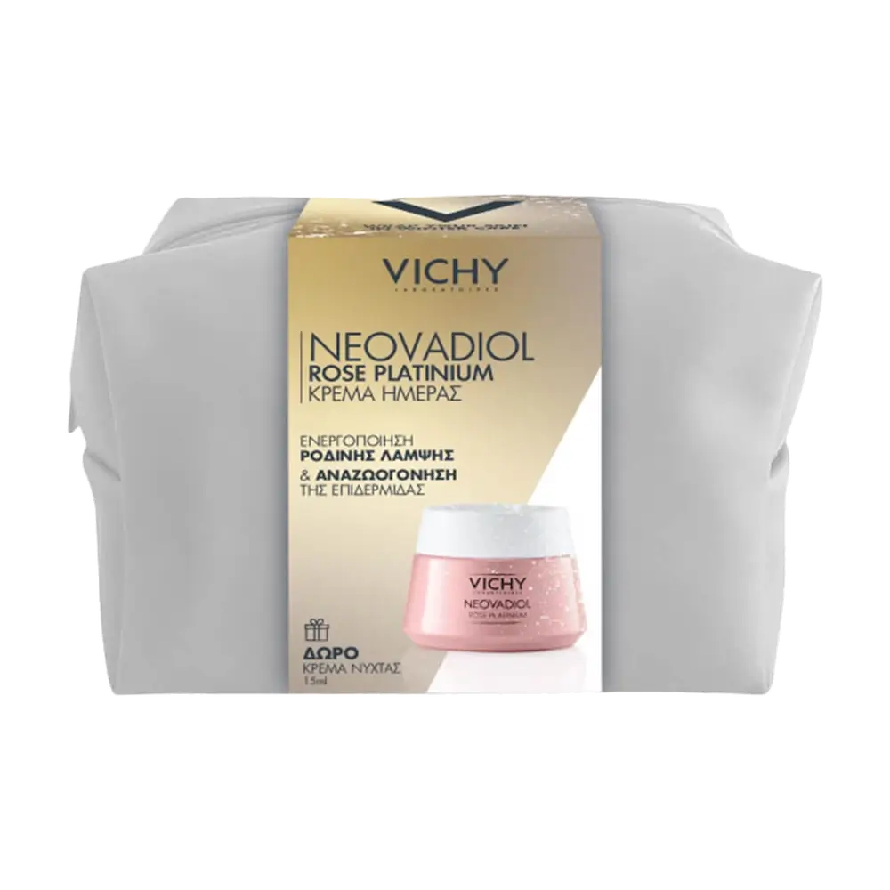 VICHY NEOVADIOL Rose Platinum Κρέμα Ημέρας (50ml) + Neovadiol Κρέμα Νύχτας (15ml) ΔΩΡΟ ΣΕ ΝΕΣΕΣΕΡ