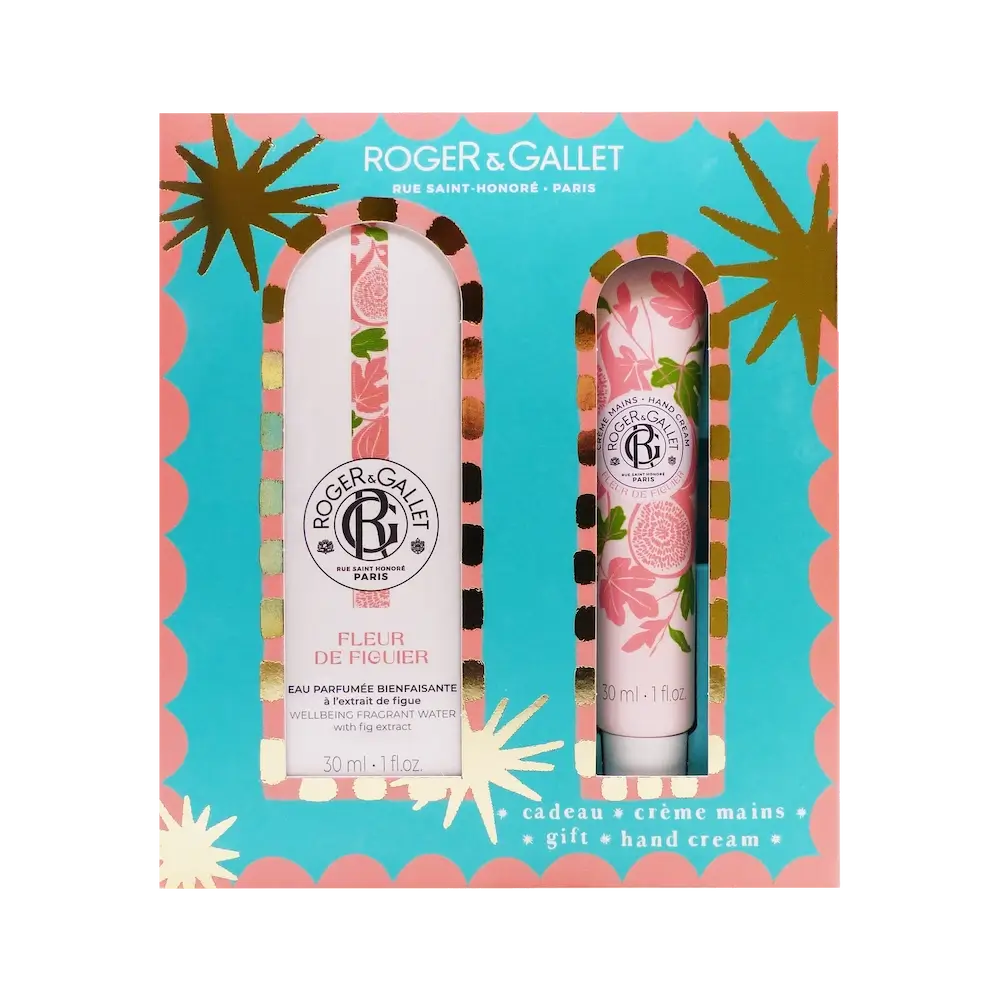 ROGER & GALLET Fleur de Figuier Άρωμα Eau Parfumee Bienfaisante (30ml) + Κρέμα Χεριών (30ml) ΔΩΡΟ