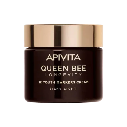 APIVITA Queen Bee Longevity Light Βελούδινη Κρέμα Αντιγήρανσης Ελαφριάς υφής - 50ml