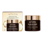 APIVITA Queen Bee Longevity Light Βελούδινη Κρέμα Αντιγήρανσης Ελαφριάς υφής - 50ml