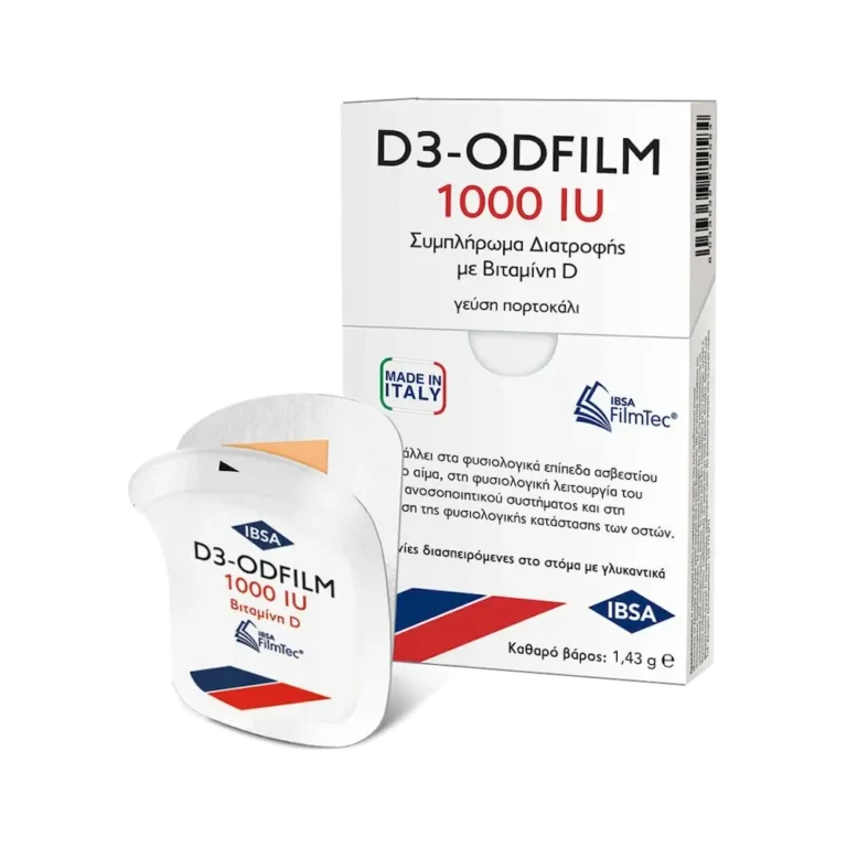 IBSA D3-ODFILM 1000IU Βιταμίνη D3 - 30 ταινίες επιγλώσσιες