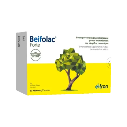 EIFRIN Beifolac Forte Ενισχυμένο Συμπλήρωμα με Προβιοτικά - 30 κάψουλες