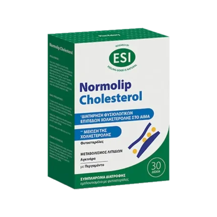 ESI NORMOLIP Cholesterol με Φυτοστερόλες - 30 ταμπλέτες