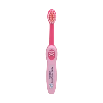 FREZYDERM SensiTeeth Baby Toothbrush Soft Pink Παιδική Οδοντόβουρτσα 6-36 μηνών - 1 τεμάχιο
