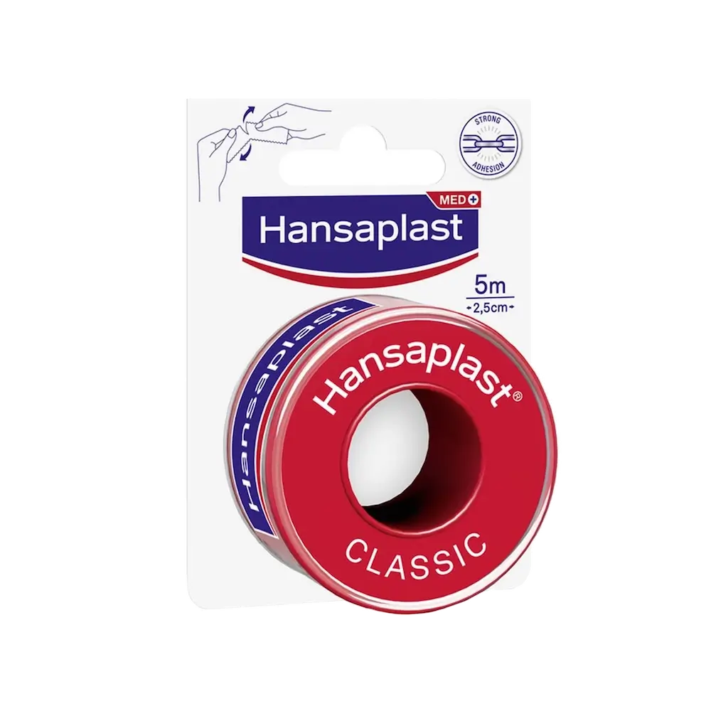 HANSAPLAST ΑΥΤΟΚΌΛΛΗΤΗ ΕΠΙΔΕΣΜΙΚΉ ΤΑΙΝΊΑ CLASSIC 2,5CM X 5M
