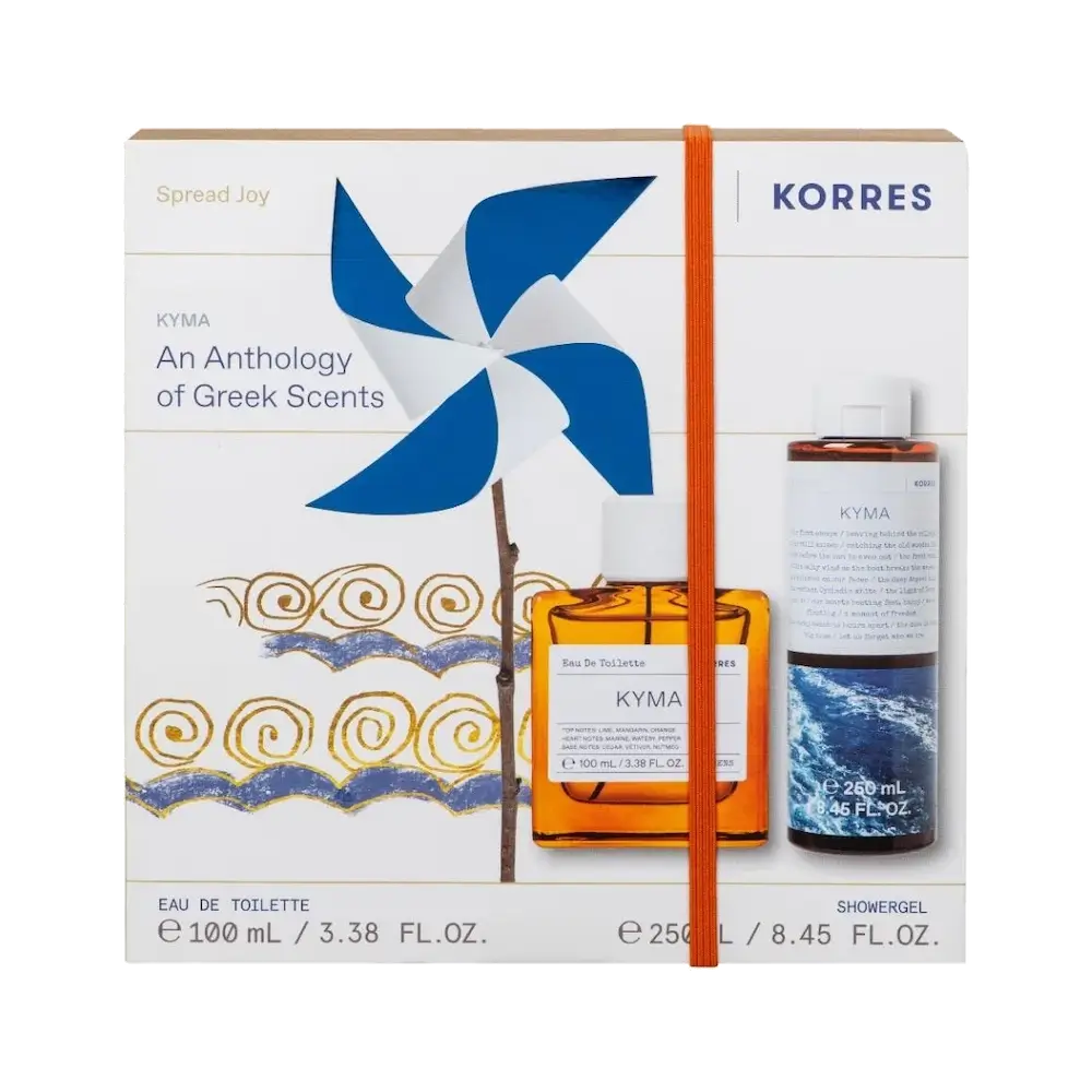 KORRES ΚΥΜΑ EAU DE TOILETTE ΆΡΩΜΑ ΑΝΔΡΙΚΟ (100ML) + SHOWERGEL (250ML) ΠΑΚΕΤΟ ΠΡΟΣΦΟΡΑΣ