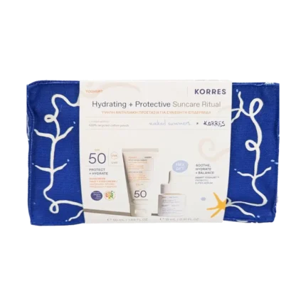 KORRES Yoghurt Sunscreen Face-Eye Cream SPF50 με Γιαούρτι (50ml) + Smart Probiotic Super Serum (15ml) ΣΕ ΝΕΣΕΣΕΡ