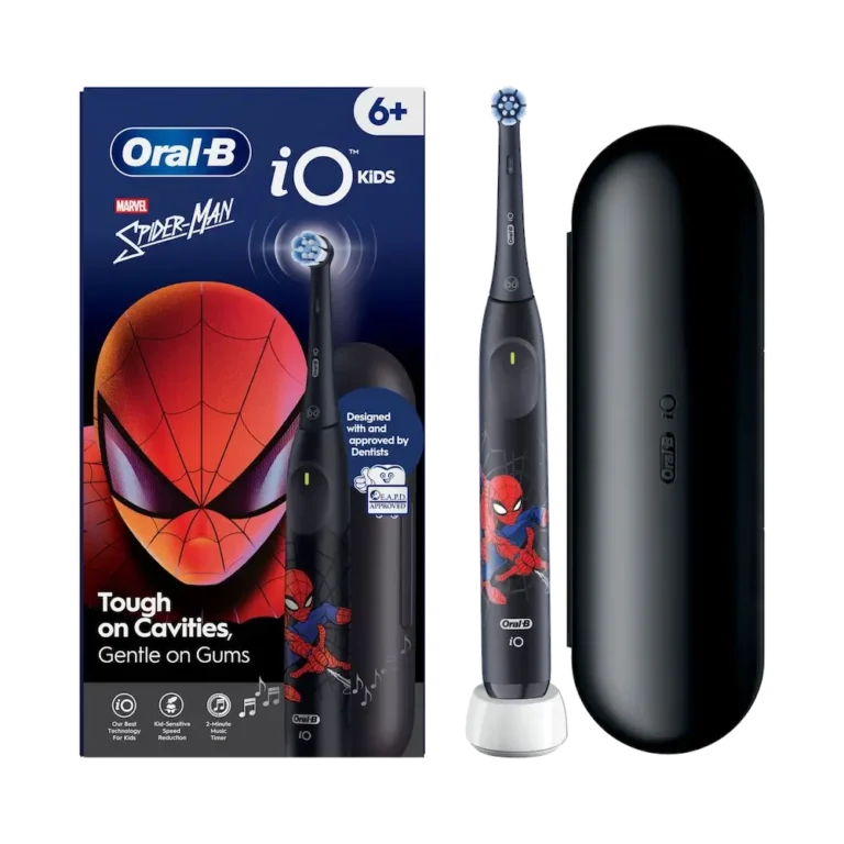 ORAL-B iO Kids Spiderman Ηλεκτρική Οδοντόβουρτσα 6+ με Θήκη - 1 τεμάχιο