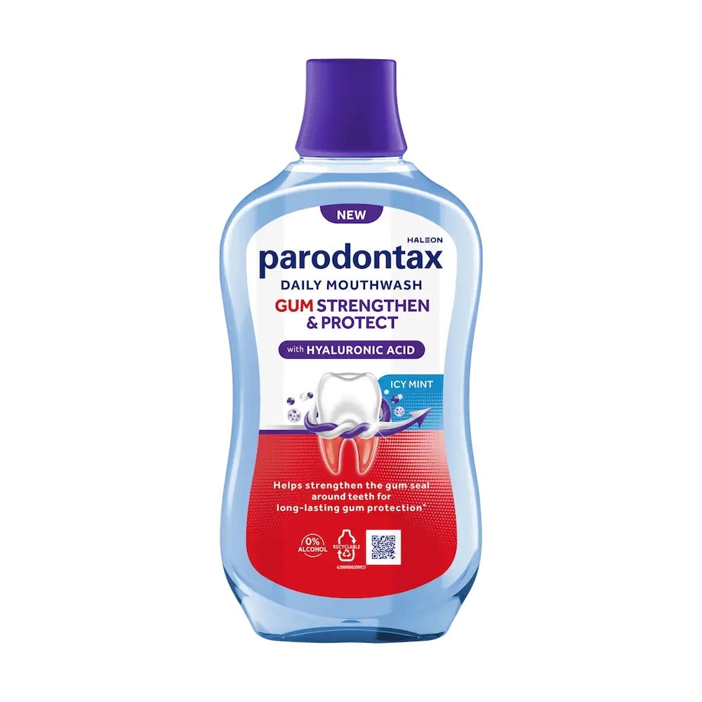 PARODONTAX GUM STRENGTHEN & PROTECT MOUTHWASH - 500ML