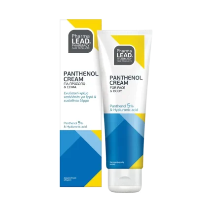 PHARMALEAD Panthenol Cream Ενυδατική Κρέμα με Πανθενόλη & Υαλουρονικό Οξύ - 100ml