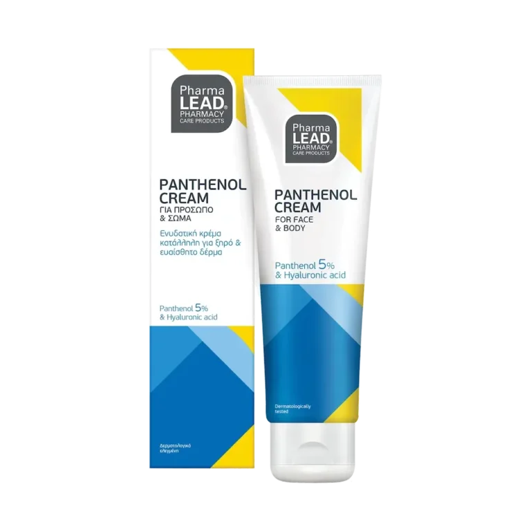 PHARMALEAD Panthenol Cream Ενυδατική Κρέμα με Πανθενόλη & Υαλουρονικό Οξύ - 100ml