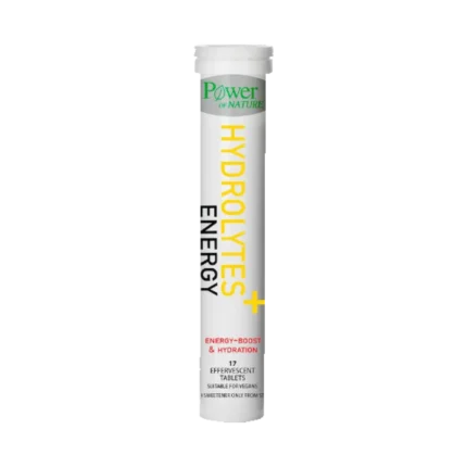 POWER OF NATURE Hydrolytes Energy - 17 αναβράζοντα δισκία