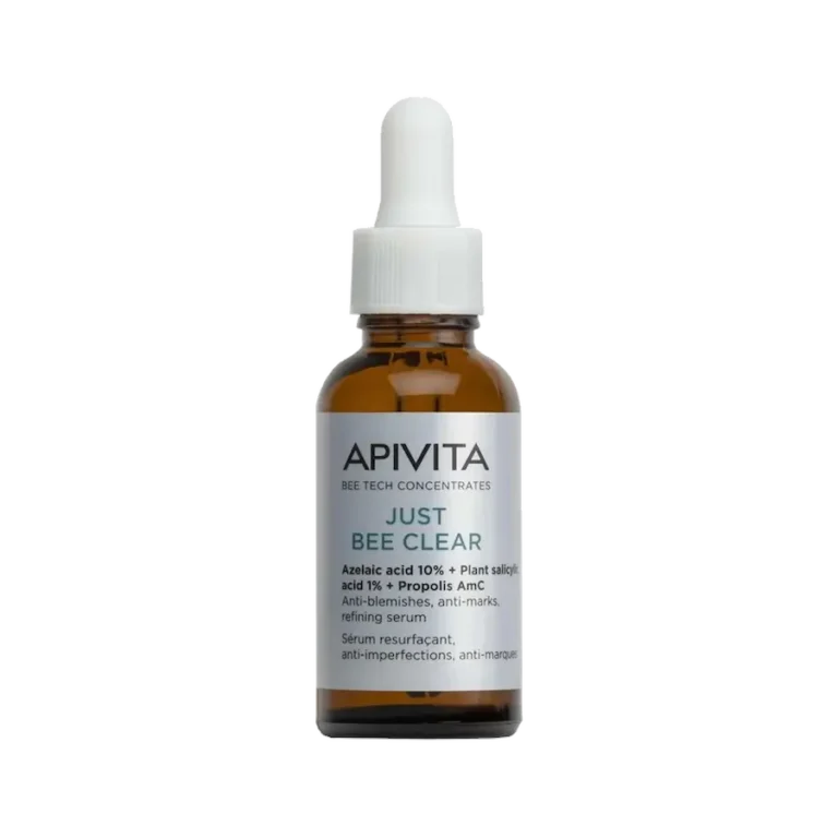 APIVITA Just Bee Clear Serum Ορός Λείανσης για Ατέλειες και Σημάδια Ακμής - 30ml