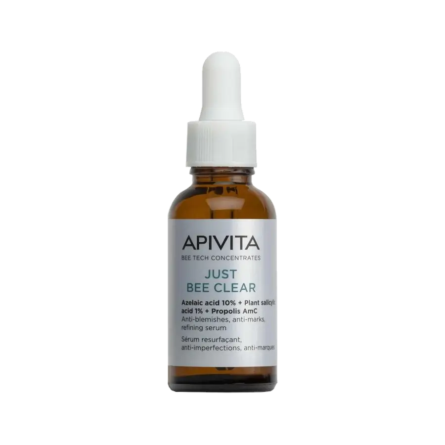 APIVITA Just Bee Clear Serum Ορός Λείανσης για Ατέλειες και Σημάδια Ακμής - 30ml